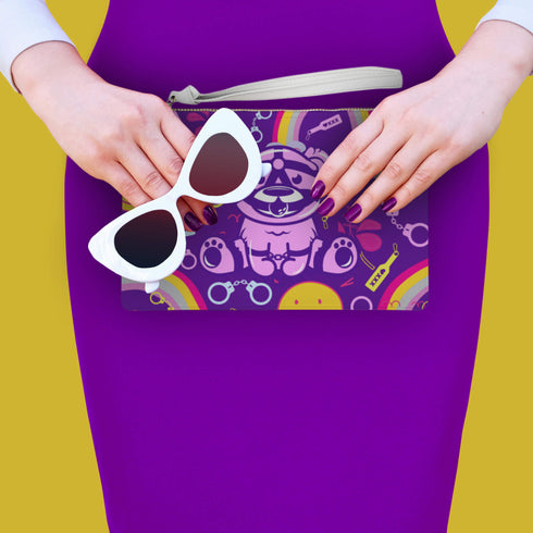 Kinky Bear BDSM Clutch Purse